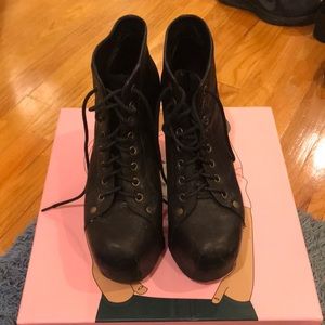 Jeffrey Campbell Black Lita Shoes